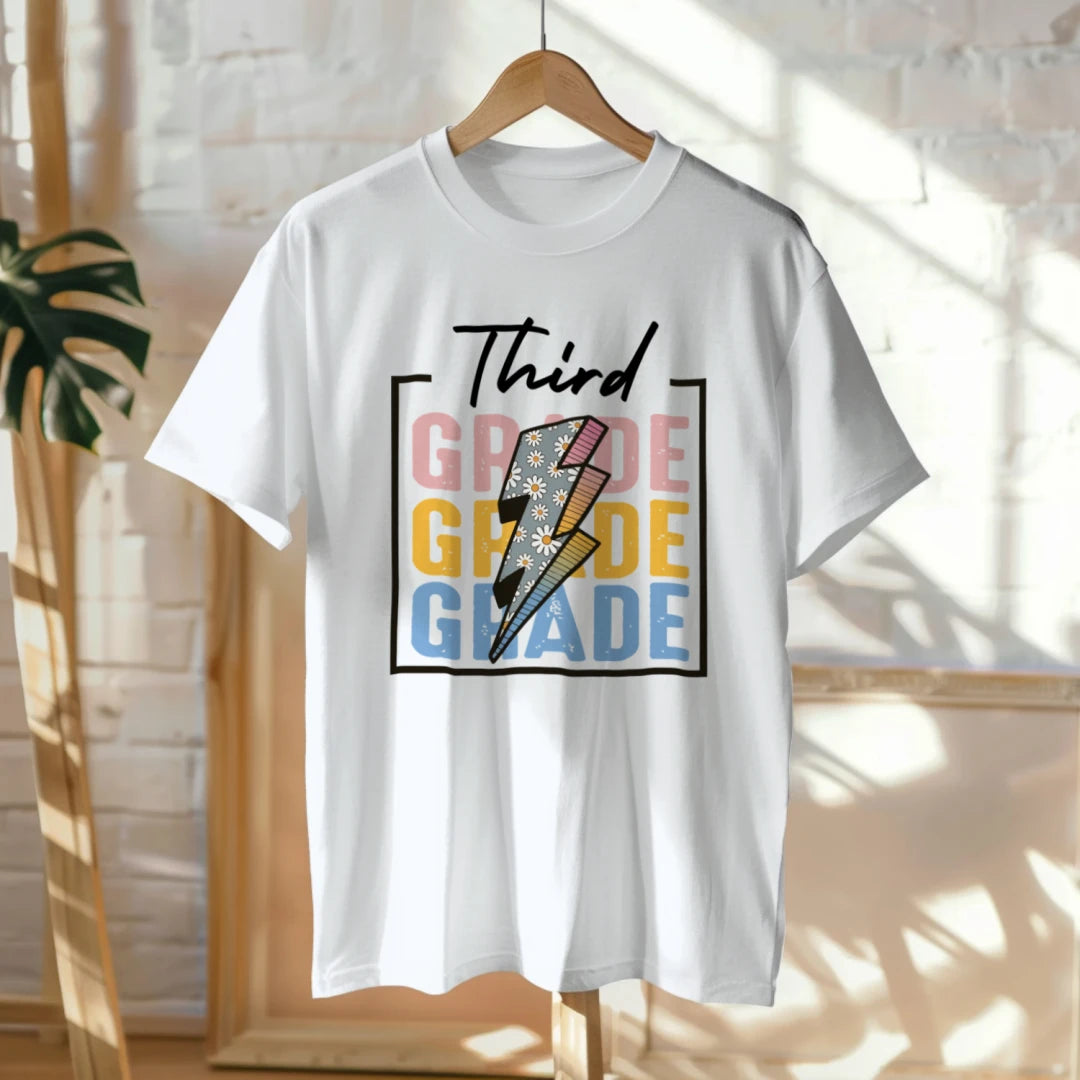 ⚡🌼 Third Grade – Daisies & Power Strikes! 🎀📚