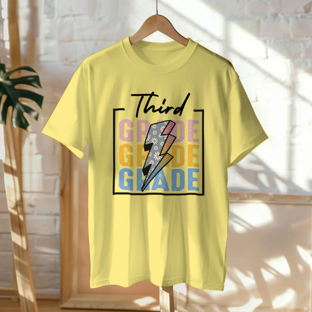 ⚡🌼 Third Grade – Daisies & Power Strikes! 🎀📚