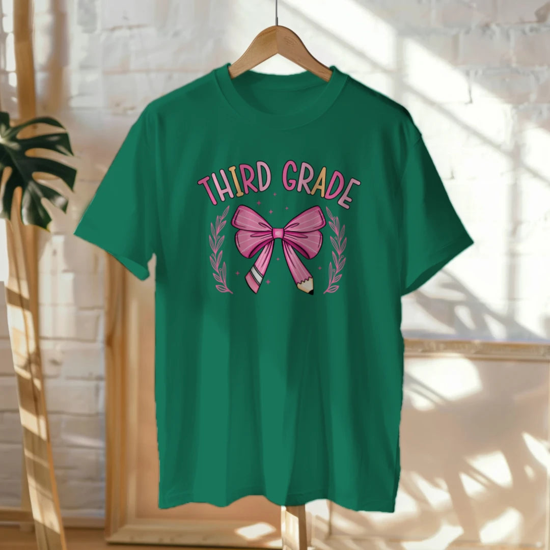 🎀✏️ Third Grade – Bows, Branches & Back-to-School Beauty! 🌸📚