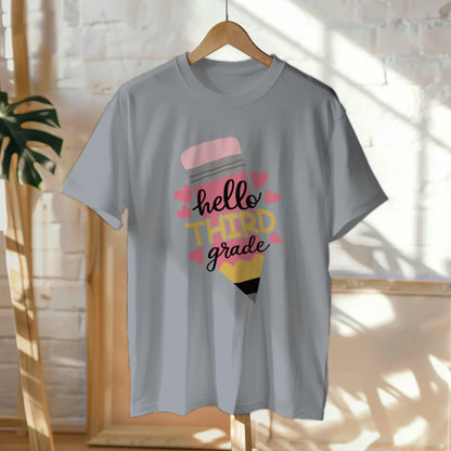 ✏️💗 Hello Third Grade – Pencil Perfect & Heart-Filled! 🌟📚