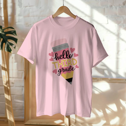 ✏️💗 Hello Third Grade – Pencil Perfect & Heart-Filled! 🌟📚