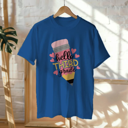 ✏️💗 Hello Third Grade – Pencil Perfect & Heart-Filled! 🌟📚