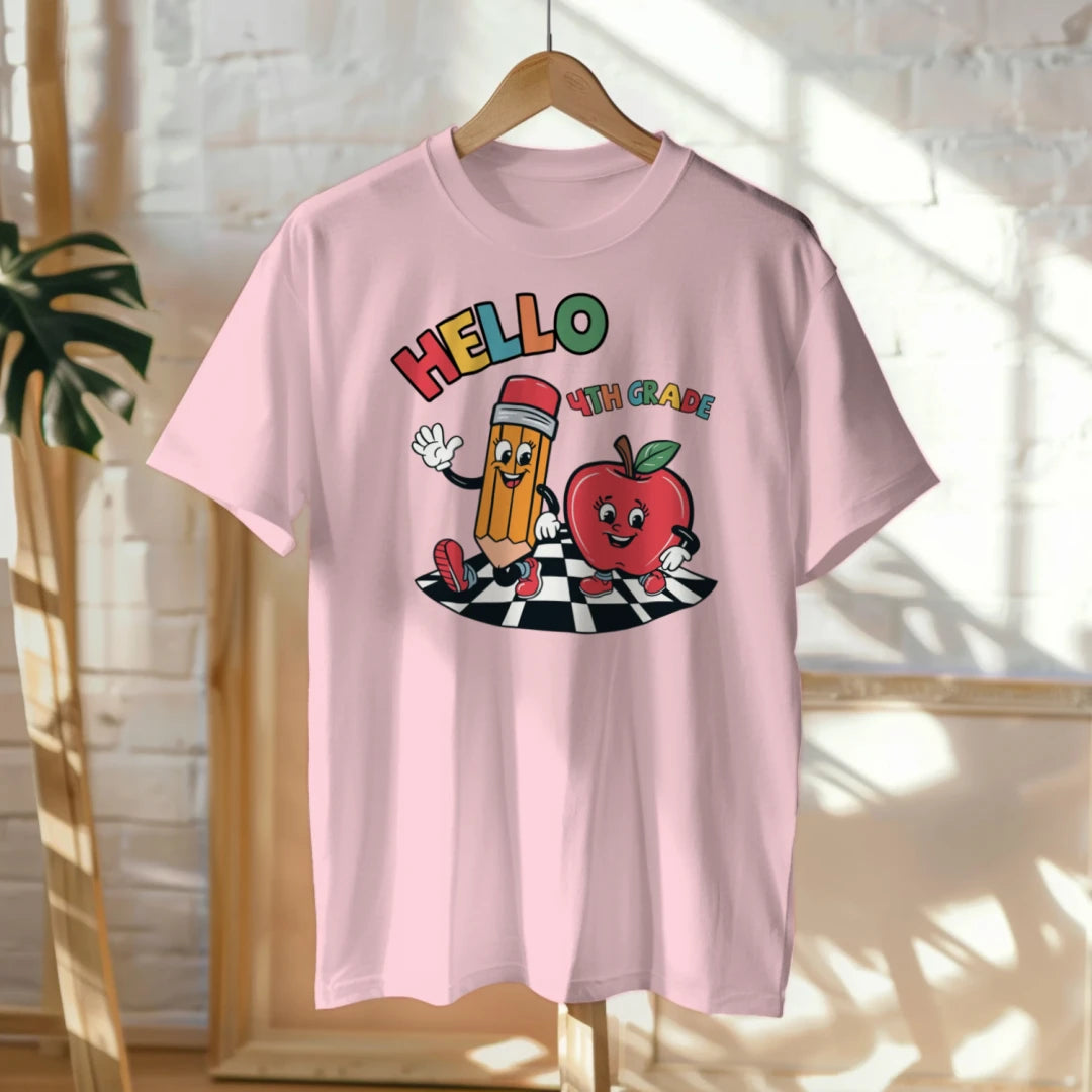 🍎✏️ Say “HELLO” to 4th Grade in Style! 🎉📚