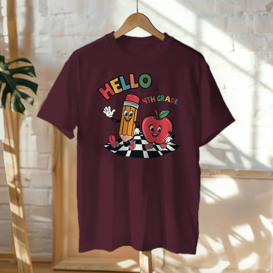 🍎✏️ Say “HELLO” to 4th Grade in Style! 🎉📚