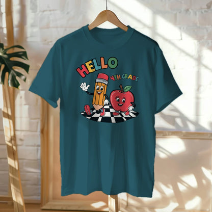 🍎✏️ Say “HELLO” to 4th Grade in Style! 🎉📚
