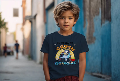 🐾✏️ “Crushing 1st Grade” – Bluey Style with Pencil Power! 💥🍎