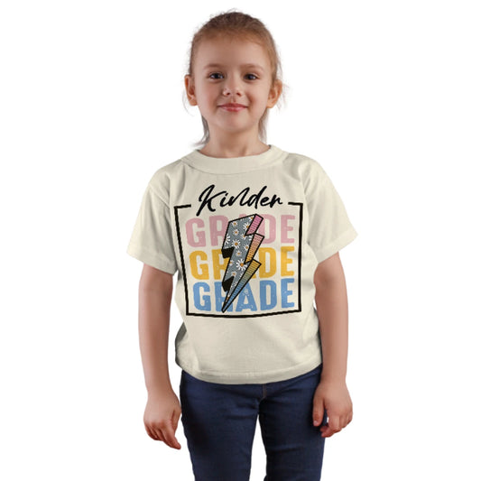 ⚡🌼 "Lightning Bolt Kinder" – Bold, Bright & Ready to Shine! 🎉✨