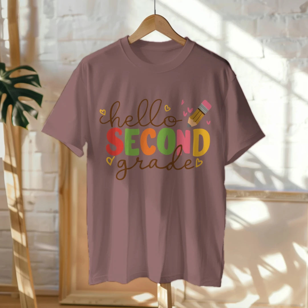 ✏️ Hello Second Grade – Sweet & School-Ready ❤️🌈