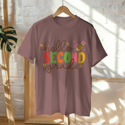 ✏️ Hello Second Grade – Sweet & School-Ready ❤️🌈