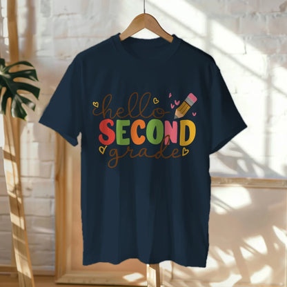 ✏️ Hello Second Grade – Sweet & School-Ready ❤️🌈