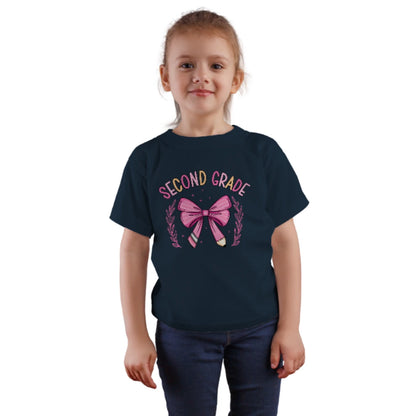 🎀✏️ Second Grade – Crossed Pencils & Cutie Bows! 🌸🌟