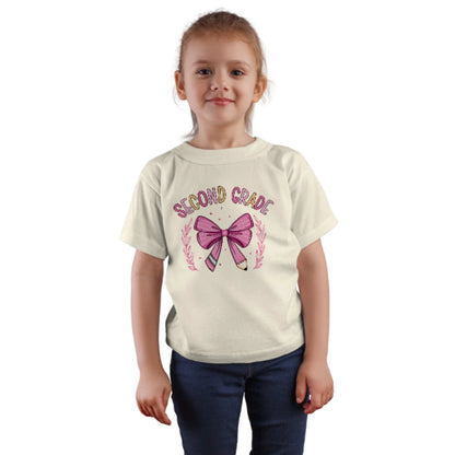 🎀✏️ Second Grade – Crossed Pencils & Cutie Bows! 🌸🌟