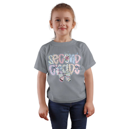 🎀✨ Second Grade – Coquette Cutie with Pencils & Pink Power! 💖✏️🌿