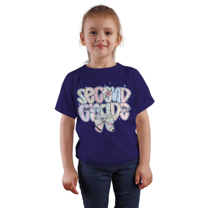 🎀✨ Second Grade – Coquette Cutie with Pencils & Pink Power! 💖✏️🌿