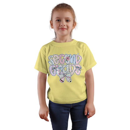 🎀✨ Second Grade – Coquette Cutie with Pencils & Pink Power! 💖✏️🌿