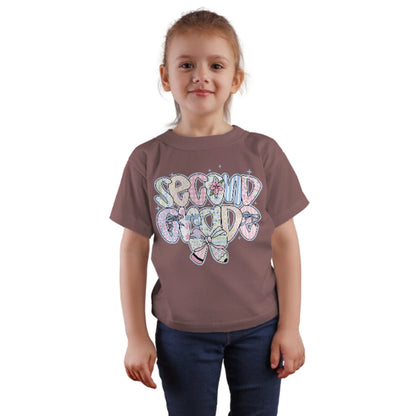 🎀✨ Second Grade – Coquette Cutie with Pencils & Pink Power! 💖✏️🌿