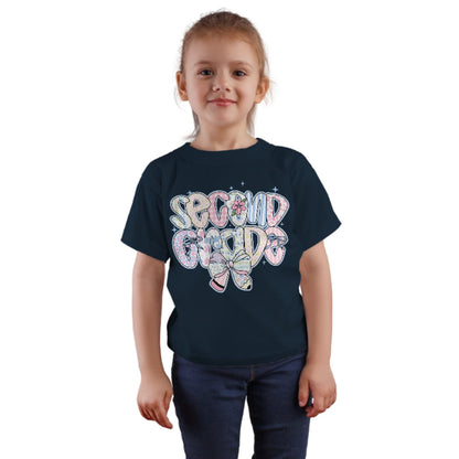 🎀✨ Second Grade – Coquette Cutie with Pencils & Pink Power! 💖✏️🌿