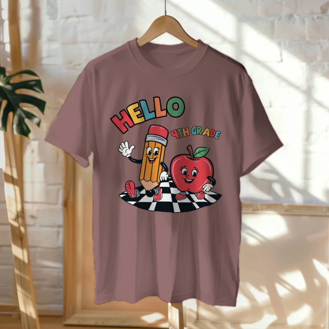 🍎✏️ Say “HELLO” to 4th Grade in Style! 🎉📚