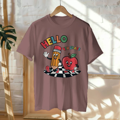 🍎✏️ Say “HELLO” to 4th Grade in Style! 🎉📚