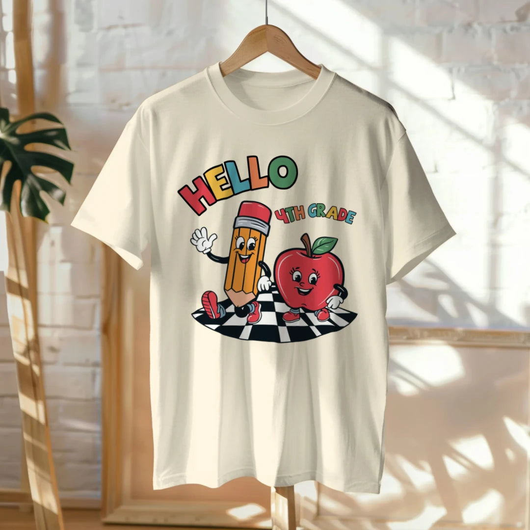 🍎✏️ Say “HELLO” to 4th Grade in Style! 🎉📚