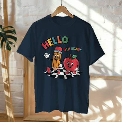 🍎✏️ Say “HELLO” to 4th Grade in Style! 🎉📚
