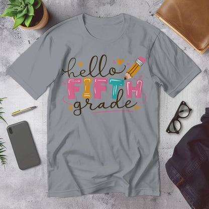 ✏️🎉 Hello FIFTH grade 💖📚
