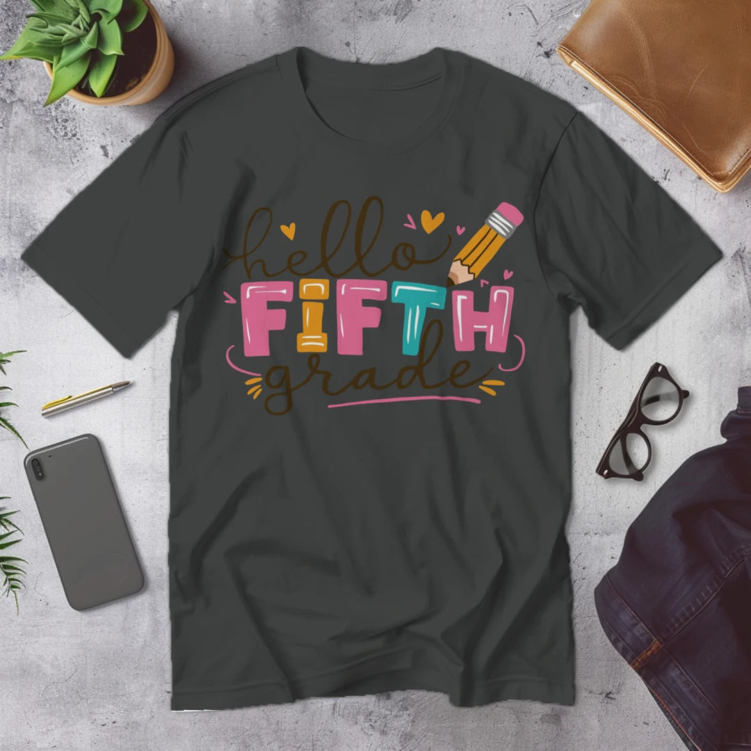✏️🎉 Hello FIFTH grade 💖📚