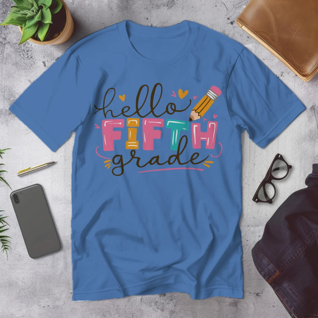 ✏️🎉 Hello FIFTH grade 💖📚