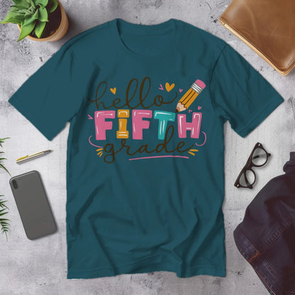 ✏️🎉 Hello FIFTH grade 💖📚