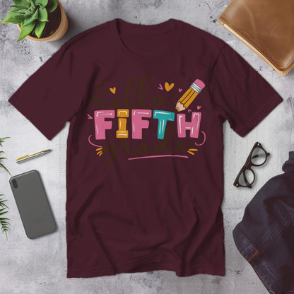 ✏️🎉 Hello FIFTH grade 💖📚