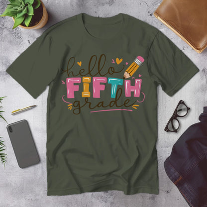 ✏️🎉 Hello FIFTH grade 💖📚