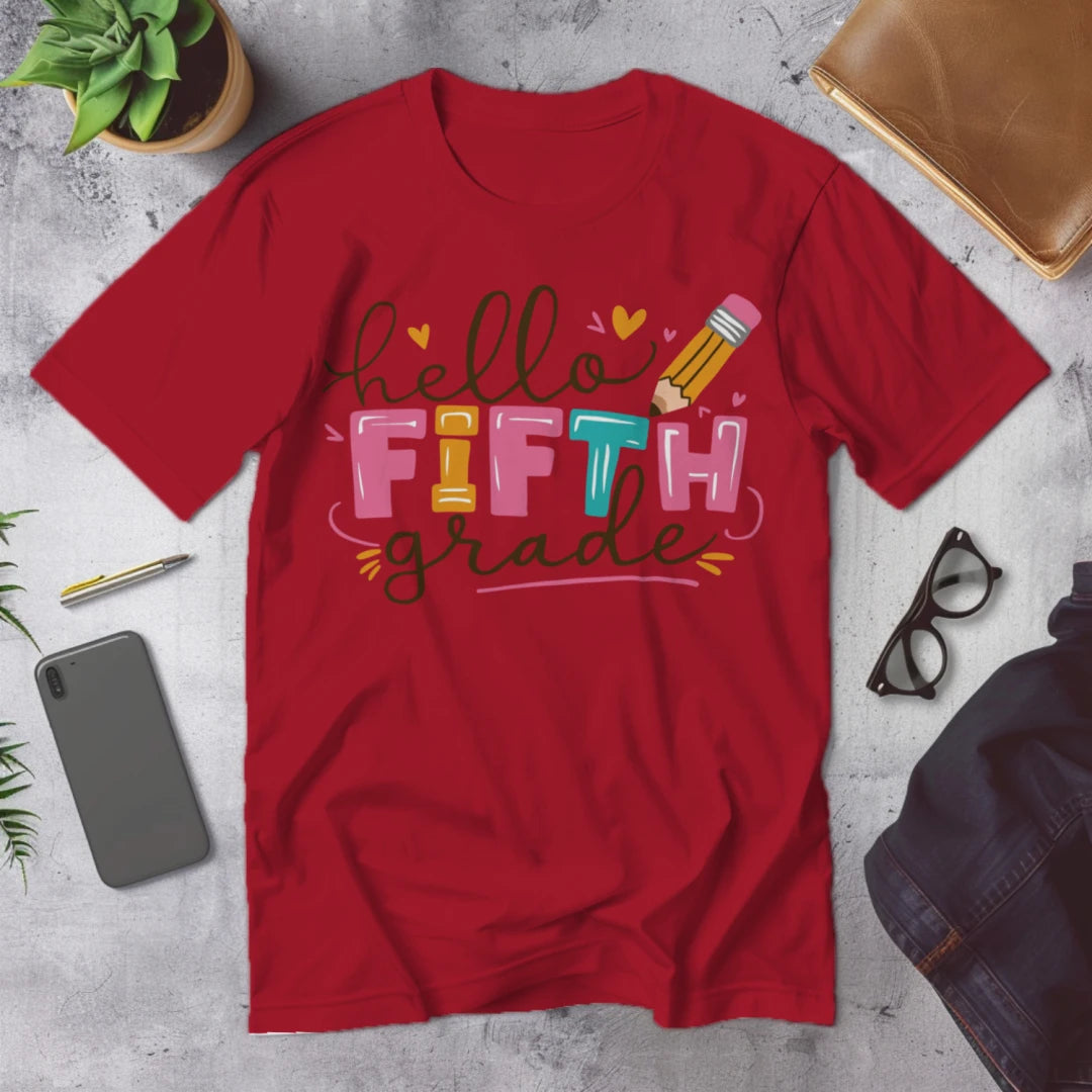 ✏️🎉 Hello FIFTH grade 💖📚