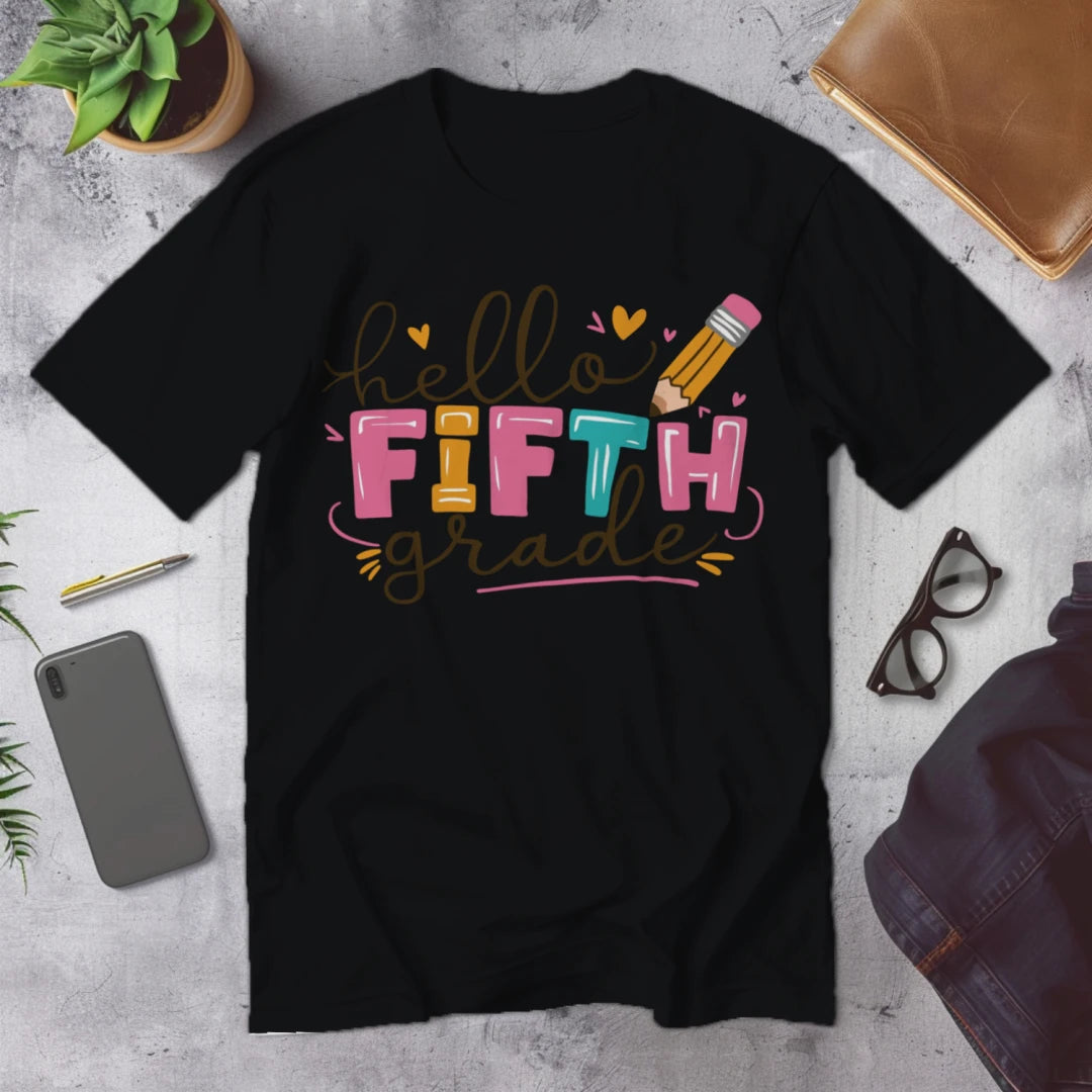✏️🎉 Hello FIFTH grade 💖📚