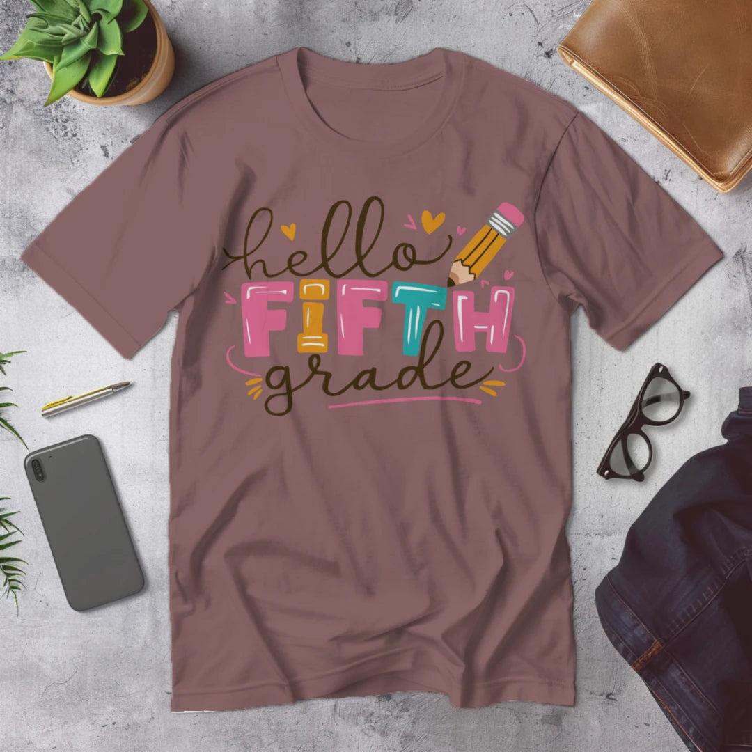 ✏️🎉 Hello FIFTH grade 💖📚