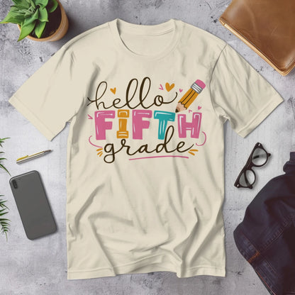 ✏️🎉 Hello FIFTH grade 💖📚