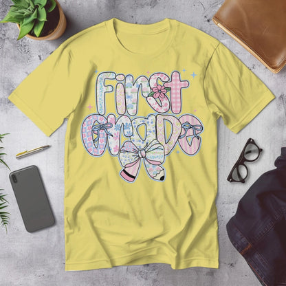 🌸 First Grade – Pastel Pattern Power 🎀✨