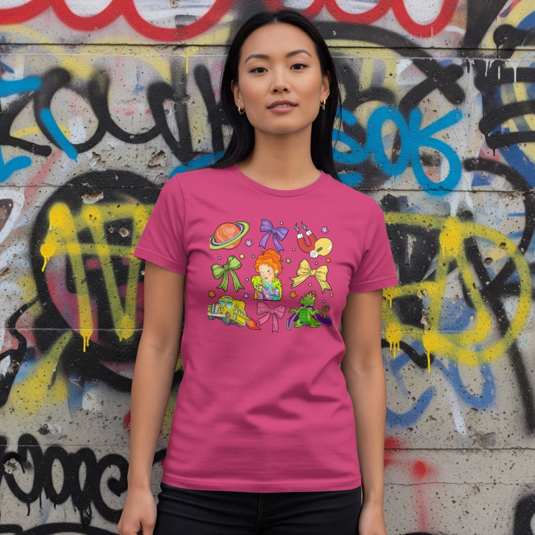 🚌 Magic Classroom Grid Tee 🎨✨