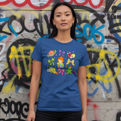 🚌 Magic Classroom Grid Tee 🎨✨