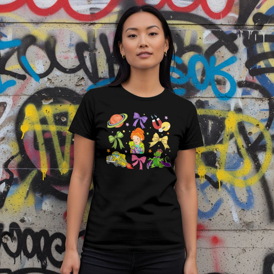 🚌 Magic Classroom Grid Tee 🎨✨