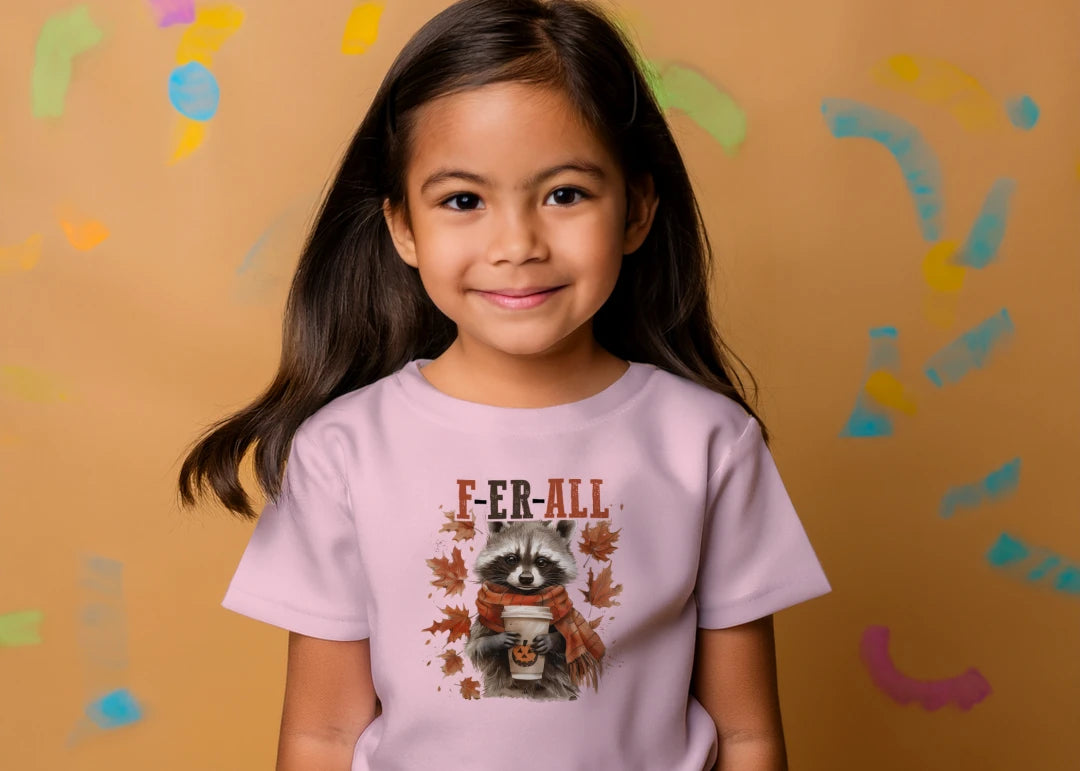 🦝☕ F-ER ALL Raccoon Tee ☕🍂