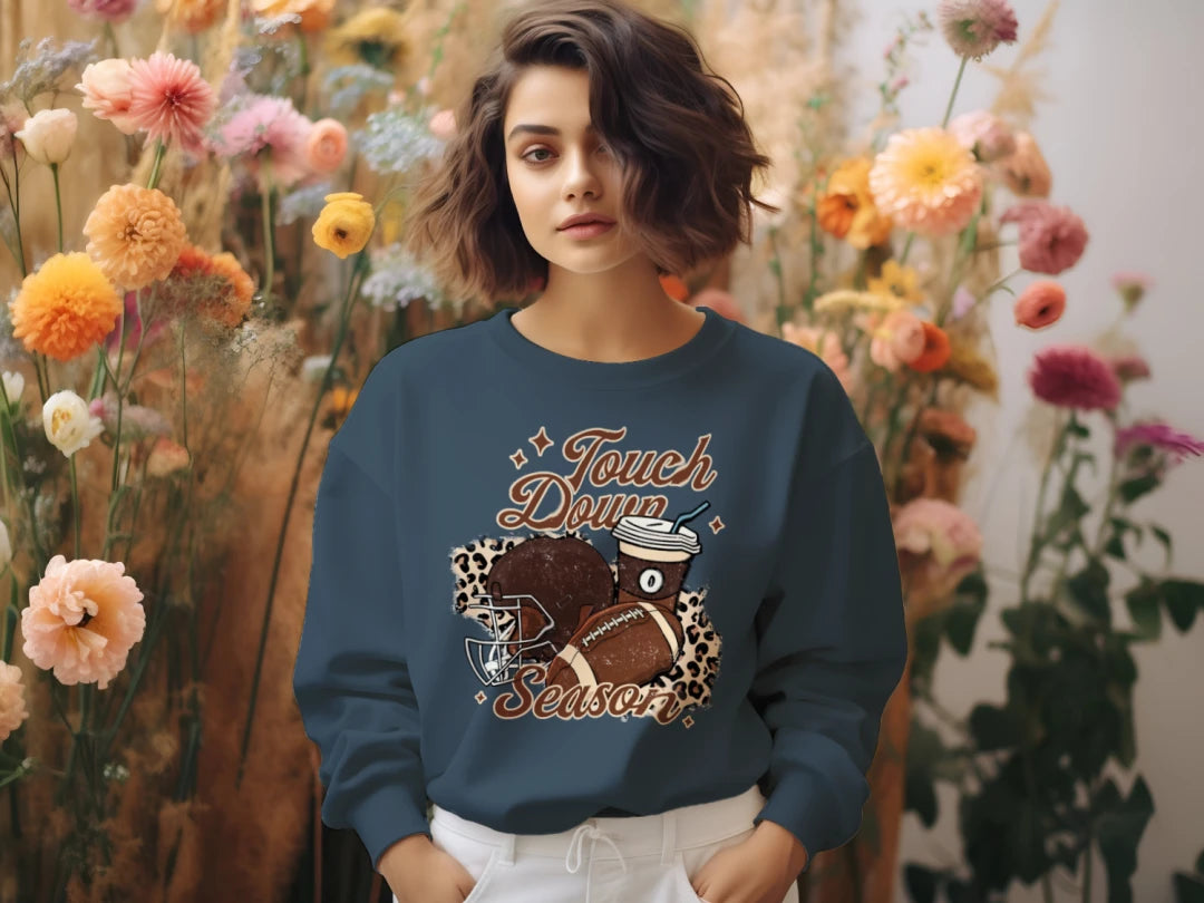 🏈 Touch Down Season Sweatshirt 🏈