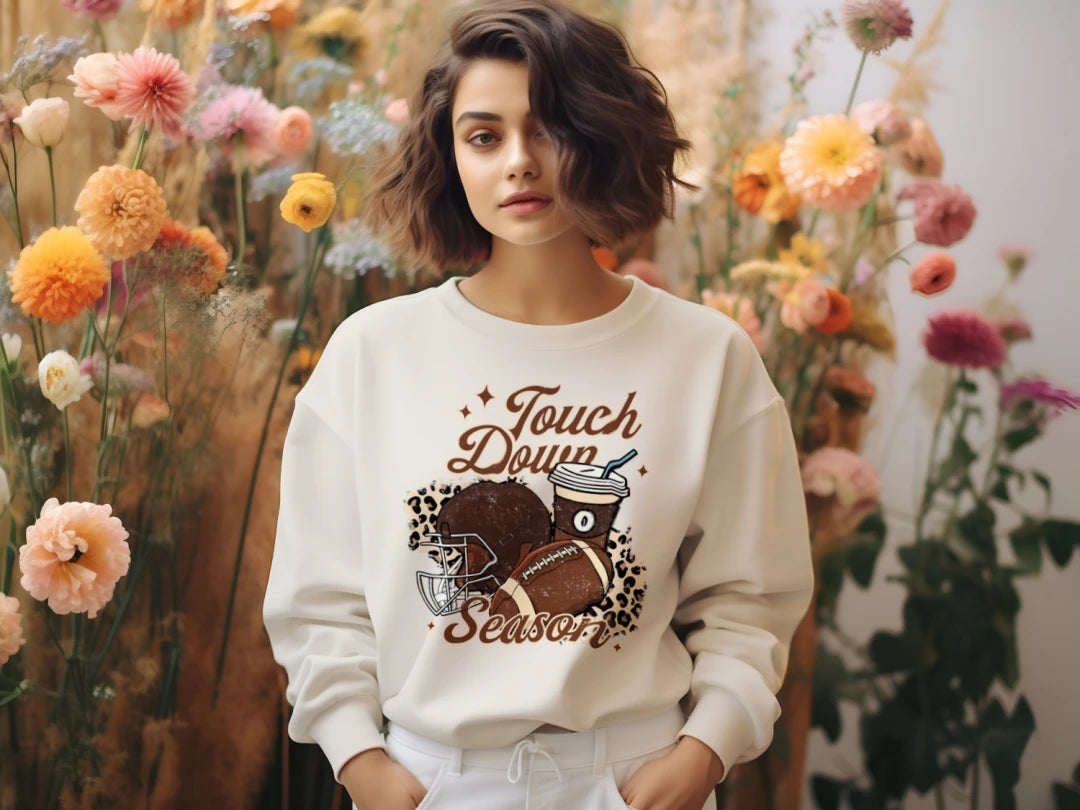 🏈 Touch Down Season Sweatshirt 🏈