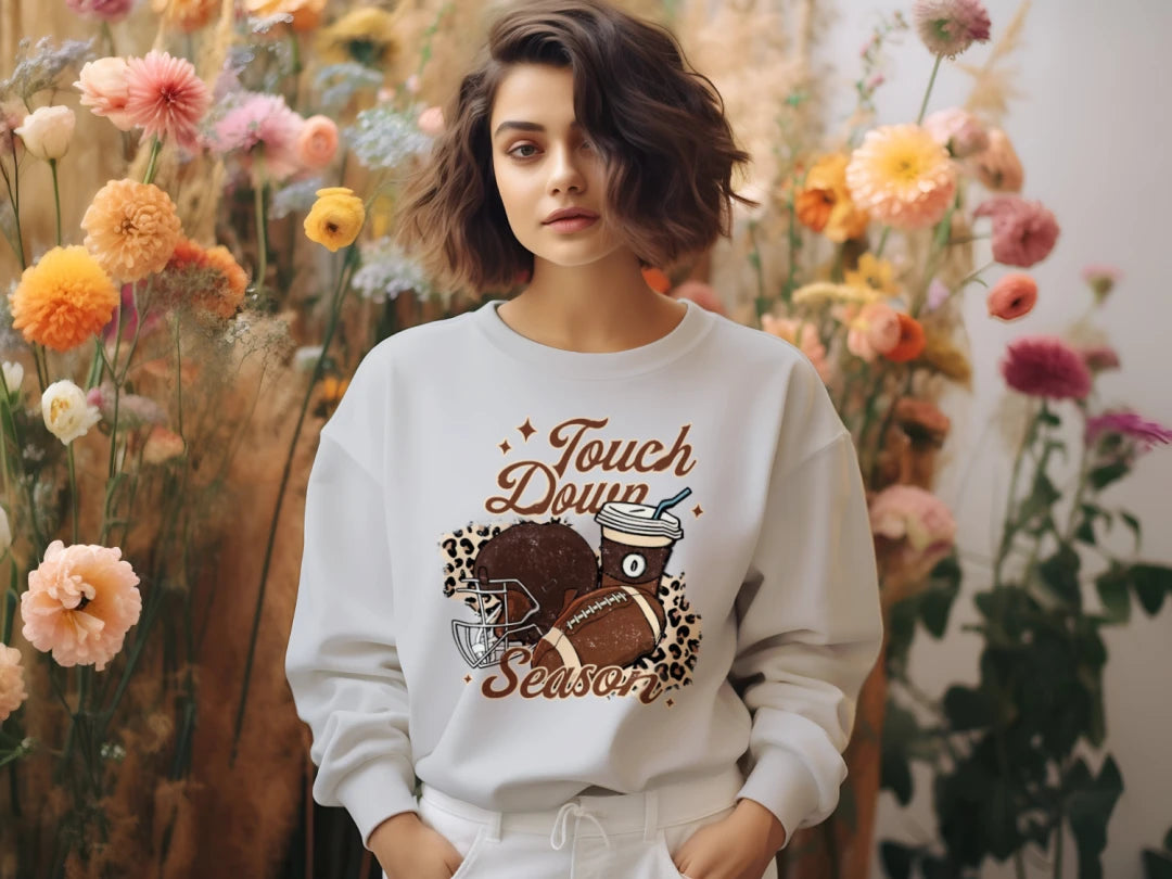 🏈 Touch Down Season Sweatshirt 🏈