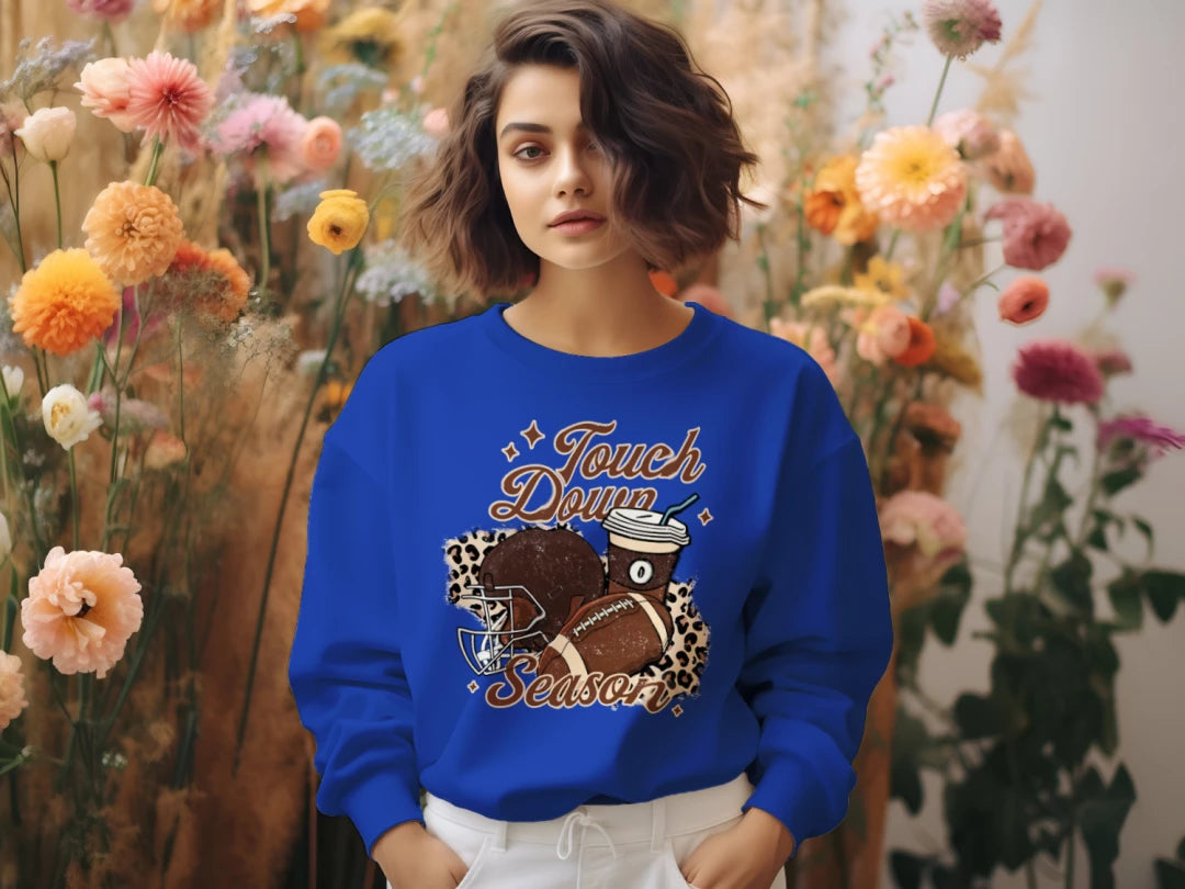 🏈 Touch Down Season Sweatshirt 🏈