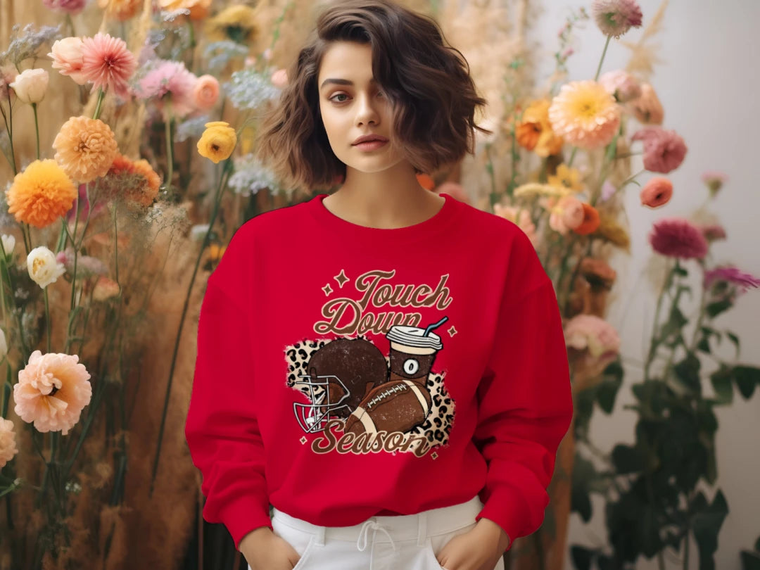 🏈 Touch Down Season Sweatshirt 🏈