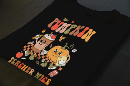 🍎☕ Pumpkin Spice Teacher Tee ☕🍎