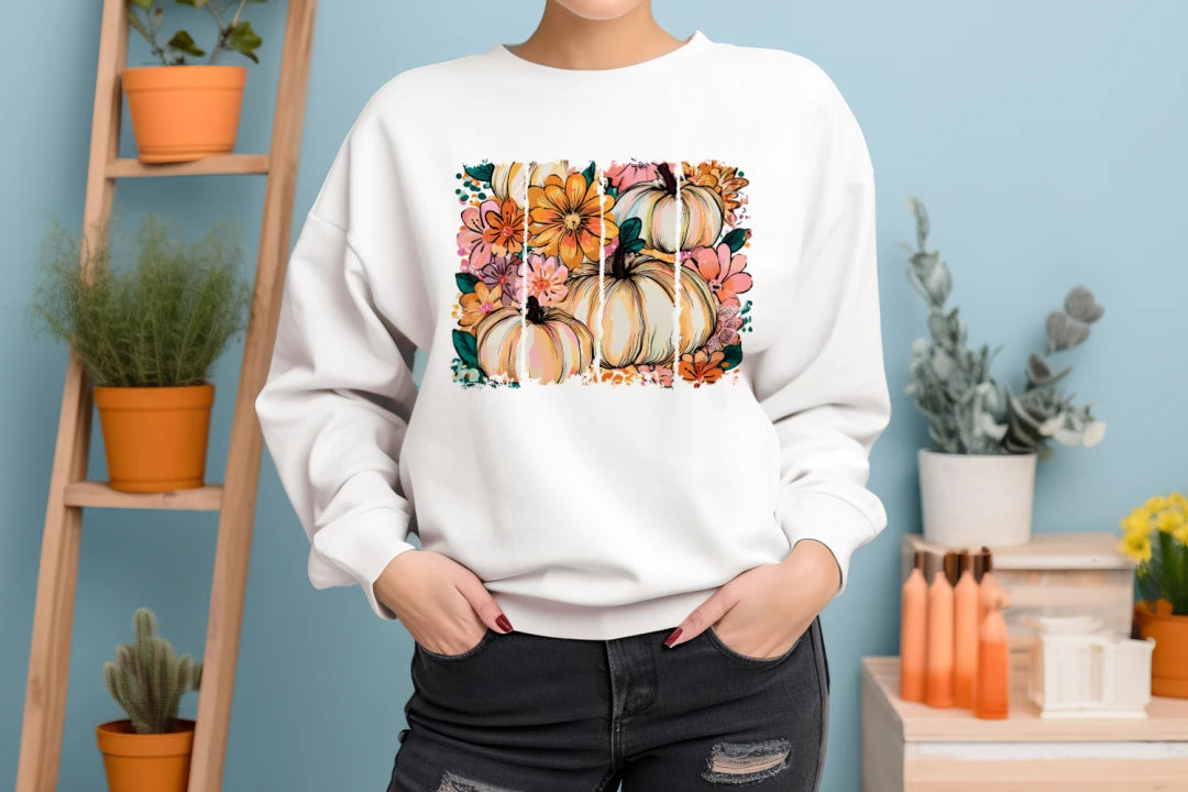🎃🍂 Pumpkin Bloom Sweater 🍂🎃