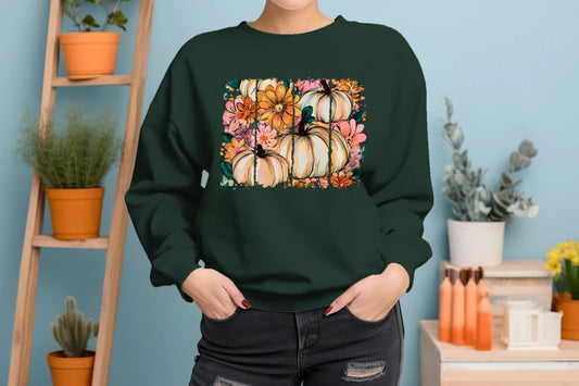 🎃🍂 Pumpkin Bloom Sweater 🍂🎃
