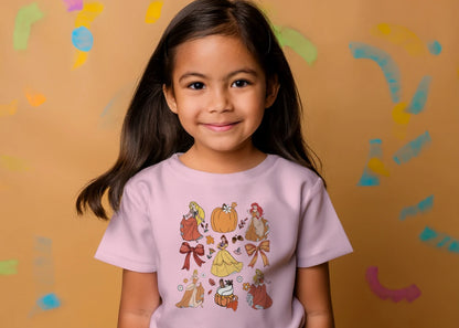 👑🎃 Autumn Princess Pumpkin Tee 🎃👑