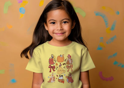 👑🎃 Autumn Princess Pumpkin Tee 🎃👑